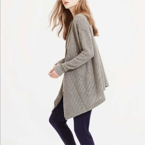 LOFT Lou & Grey Green Wool/Alpaca Cardigan